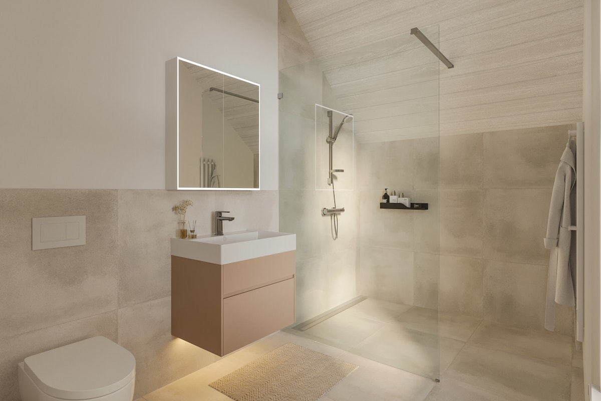 Dusche / WC Whg. 201